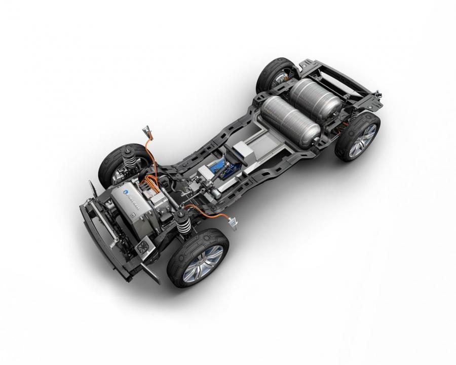 Схема Cadillac Provoq Fuel Cell Concept 2008 года  (фото 3 из 31)